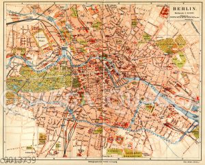 Stadtplan von Berlin um 1885 [Digital]