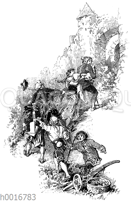 Die goldene Gans Quagga Illustrations Die goldene Gans Quagga Illustrations