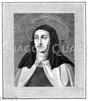 Teresa von Ávila (1515 - 1582), Karmelitin und Mystikerin, Kirchenlehrerin und Heilige [Digital]