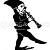 Vignette: Zwerg mit Flöte