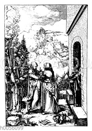 Die Heimsuchung von Albrecht Dürer