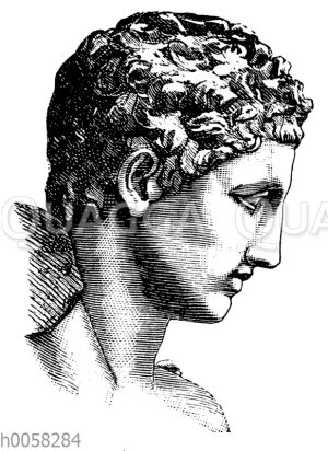 Hermes des Praxiiteles von Olympia