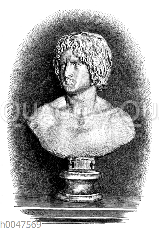 Römische Büste eines Germanen