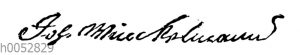 Johann Joachim Winckelmann: Autograph