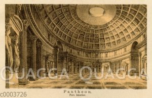 Pantheon in Rom. Innenansicht