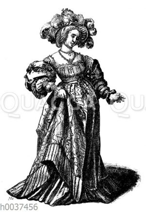 Baseler Frauentrachten zu Anfang des 16. Jahrhunderts