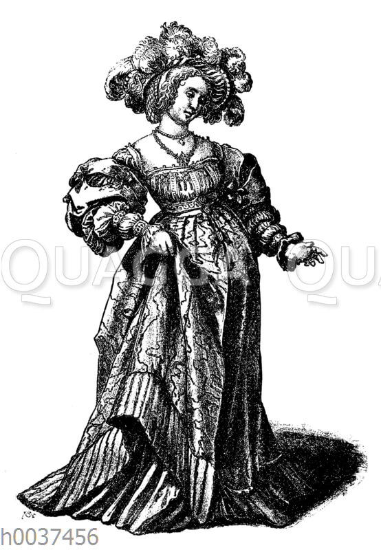 Baseler Frauentrachten zu Anfang des 16. Jahrhunderts
