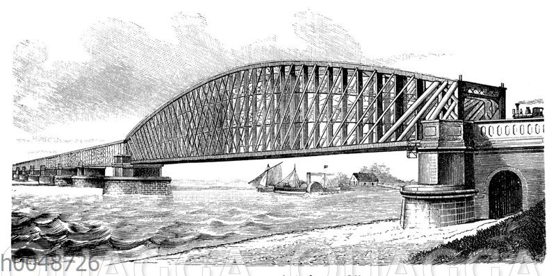 Lekbrücke bei Kuilenburg
