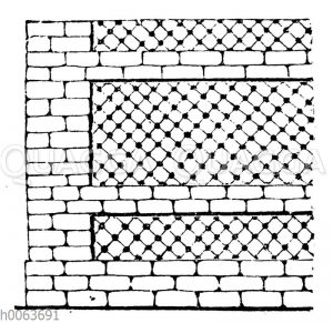 Netzwerk im Mauerwerk