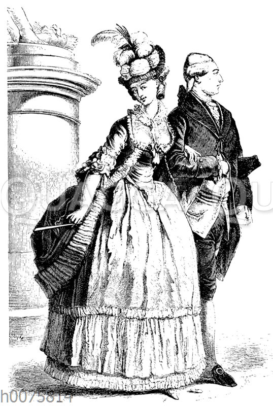 Kleidung um 1780