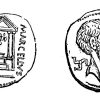 Porträt des M. Claudius Marcellus auf einer Silbermünze des Lentulus Marcellinus