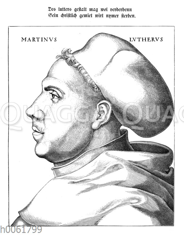 Bildnis Luthers in seinem 38. Jahre