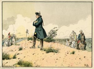 Friedrich der Große in der Schlacht bei Kunersdorf