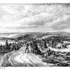 Übergang der französischen Truppen übe den Dnjepr bei Dorogody am 26. August 1812