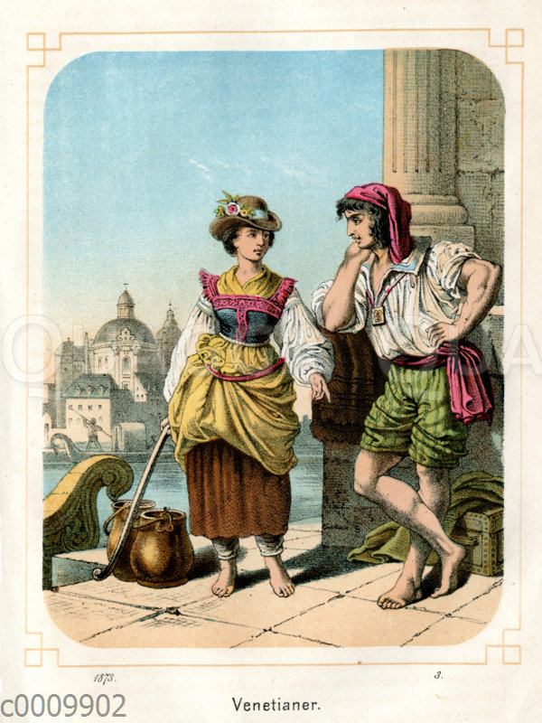 Venezianer Quagga Illustrations