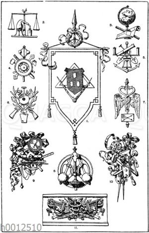 Embleme der Wissenschaft und Technik