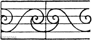 Wasserwogenband: Mittellösung.