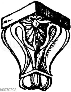 Blattstäbe und Eierstäbe