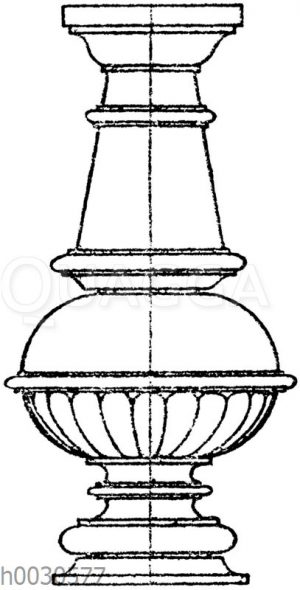 Möbelfuß. (Schwenke)