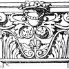 Korinthisches Pilasterkapitell. Ital. Renaissance. Kapelle des Palazzo vecchio in Florenz. In Holz geschnitzt. (Musterornamente)