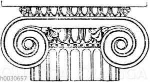 Griechisch-ionisches Normalkapitell. (Jacobsthal)