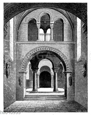 Inneres der St. Michaeliskirche zu Fulda