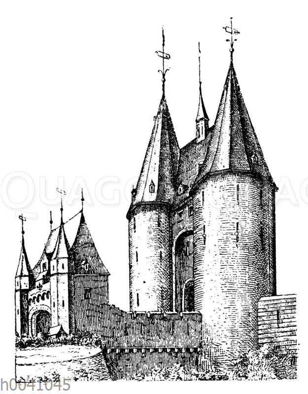 Das ehemalige Kölner Tor zu Aachen