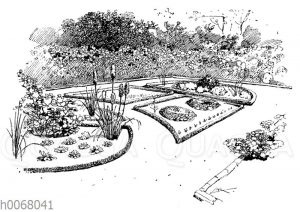Garten ohne Rasen