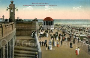 Nordseebad Borkum: Strandpromenade