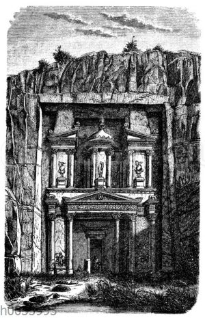 Felsengrab in Petra