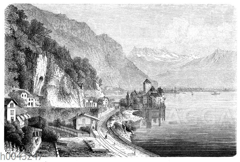 Schloss Chillon am Genfer See