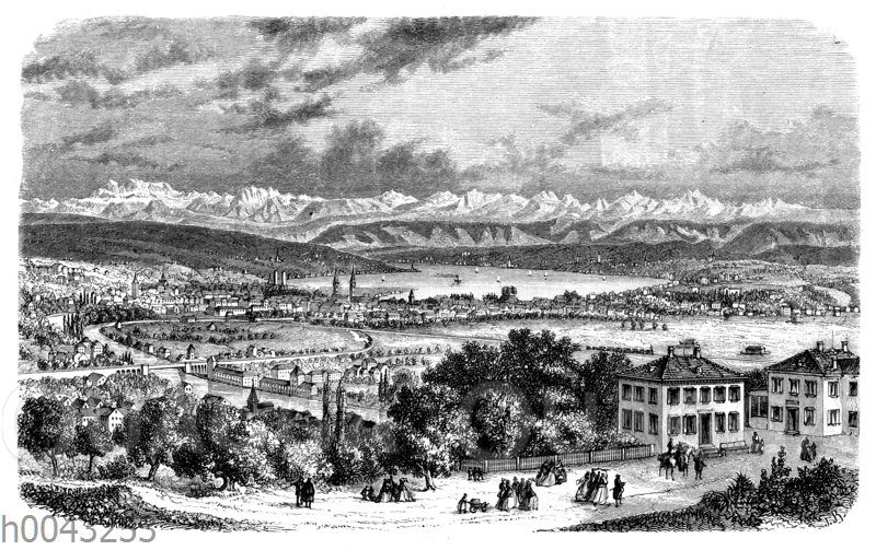 Zürich: Stadtansicht