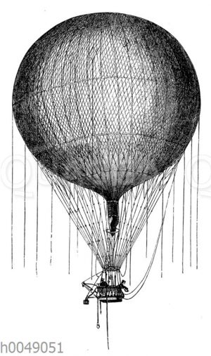 Ballon 'Phönix' des Deutschen Vereins zur Förderung der Luftschifffahrt (1893-1896) [Digital]