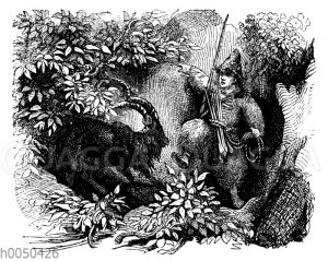 Robinson Crusoe und der Ziegenbock