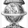 Himmelsglobus aus dem Jahre 1584