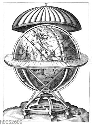 Himmelsglobus aus dem Jahre 1584