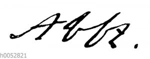 Thomas Abbt: Autograph