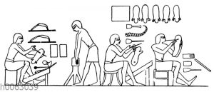 Schuhmacher im alten Ägypten