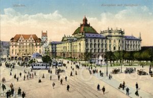 München: Karlsplatz mit Justizpalast