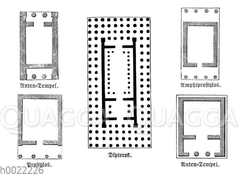 Typische Bauformen Griechischer Tempel Anten Tempel Prostylos typische-bauformen-griechischer-tempel-anten-tempel-prostylos