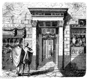 Haus des Aedilen Pansa in Pompeji: Eingang