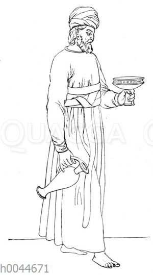 Priester in Amtstracht
