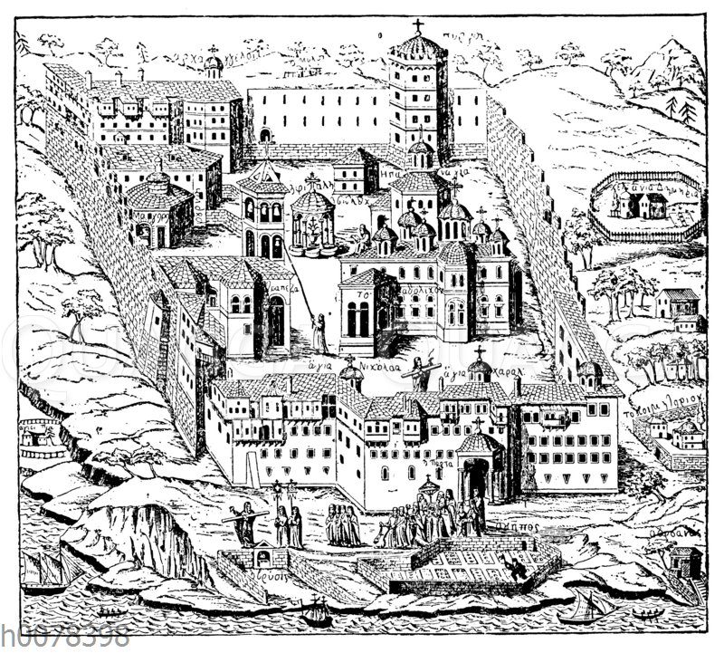 Athos-Kloster Rossikon