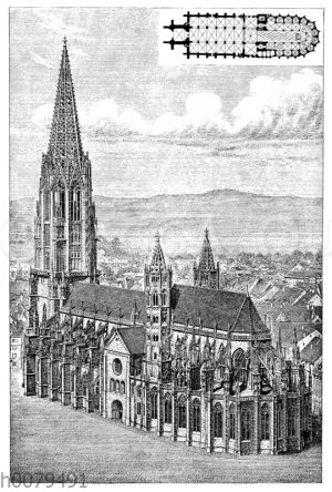 Münster in Freiburg (Nach Dohme