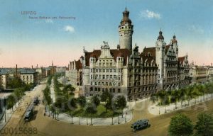 Leipzig: Neues Rathaus und Rathausring