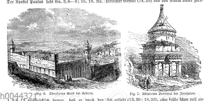 Abrahams Grab bei Hebron