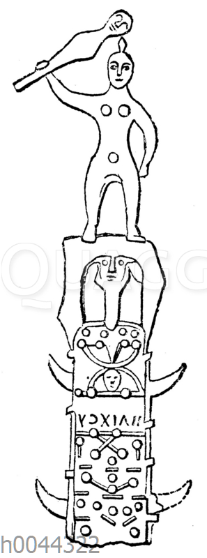 Sardisch-phönikisches Götterbild
