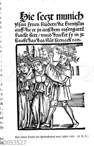 Aus einem Drucke des Heldenbuches vom Jahre 1509