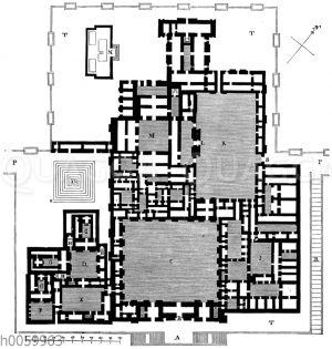 Palast von Khorsabad: Grundriss