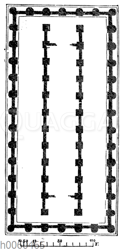 Pseudoperipteros (Zeustempel zu Agrigent) Quagga Illustrations